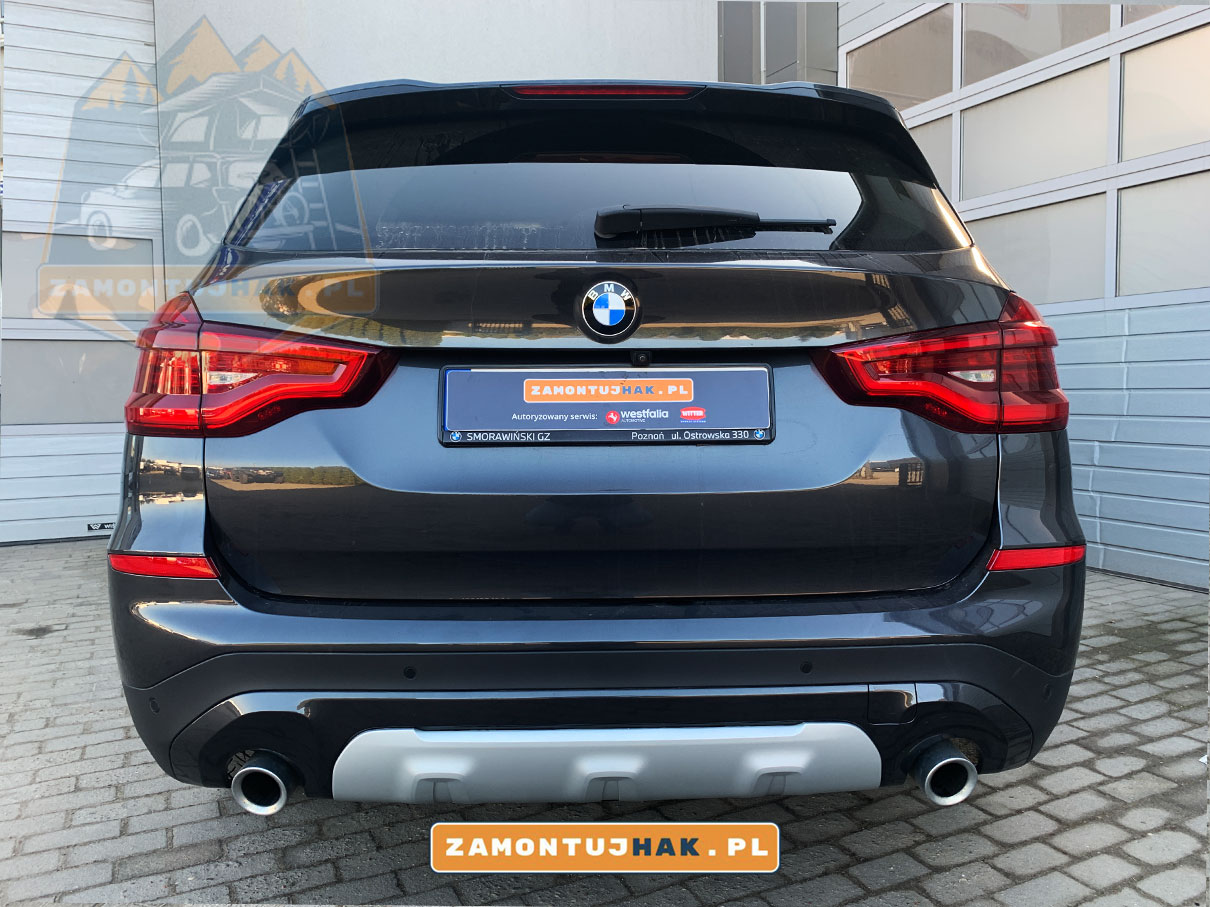 montaż haka poznań bmw x3